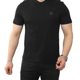 Loro Piana Men's T-Shirt in Black