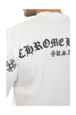 Chrome Heart Men's Cross Cemetery Graphic T-Shirt – Bild 2
