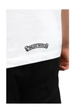 Chrome Heart Men's Cross Cemetery Graphic T-Shirt in White – Bild 3