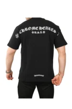 Chrome Heart Men's Cross Cemetery Graphic T-Shirt – Bild 4