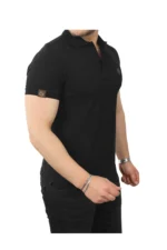 Loro Piana Men's Lightweight T-Shirt in Black – Bild 4