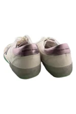 Golden Goose Men's Super-Star LTD in suede with brown leather star and metallic leather heel tab - Image 3