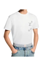 Louis Vuitton Embroidered signature t-shirt - Image 2