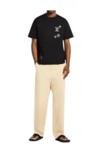 Louis Vuitton Short-sleeved T-shirt with embroidered signature
