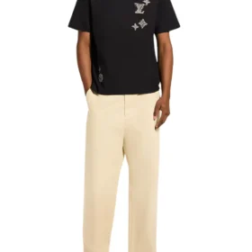 Louis Vuitton Short-sleeved T-shirt with embroidered signature