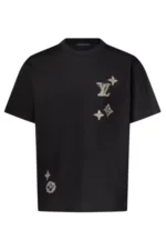 Louis Vuitton Short-sleeved T-shirt with embroidered signature - Image 2