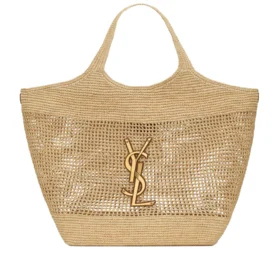 Saint Laurent Icare In Raffia