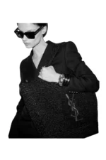 Saint Laurent Icare In Raffia – Bild 2