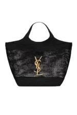 Saint Laurent Icare In Raffia