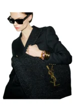 Saint Laurent Icare In Raffia – Bild 2