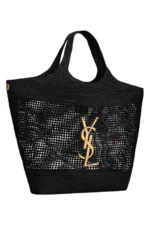 Saint Laurent Icare In Raffia – Bild 7