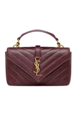 Saint Laurent College mini in shiny leather – Bild 2