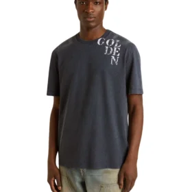 Golden Goose T-Shirt Journey Cotton Jersey Printed Base