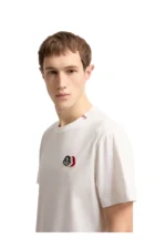 Moncler Embroidered Tricolor Logo Cotton T-Shirt – Bild 2