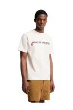 Moncler Cotton blend T-shirt with logo – Bild 4