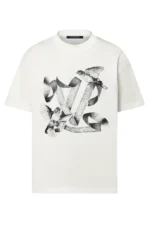 Louis Vuitton LV Birds Printed Cotton T Shirt White