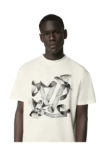 Louis Vuitton LV Birds Printed Cotton T Shirt White – Bild 3