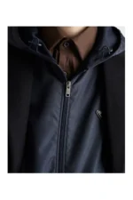 Prada Technical cotton and Re-Nylon hoodie – Bild 3