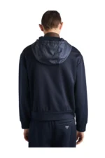 Prada Technical cotton and Re-Nylon hoodie – Bild 5