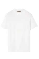 Loro Piana Men's white cotton t-shirt