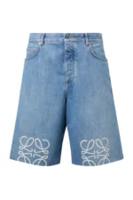 Loewe Anagram Denim Shorts