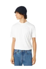 Loro Piana Men's white cotton t-shirt – Bild 2