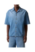 Loewe Anagram Denim Bowling Shirt – Bild 3