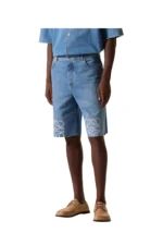 Loewe Anagram Denim Shorts – Bild 3