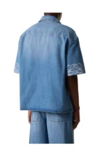 Loewe Anagram Denim Bowling Shirt – Bild 4