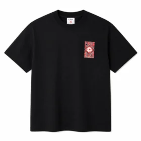 Casablanca Black Short Sleeve T‑Shirt