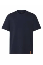 Louis Vuitton Blue Signature Embroidered T-Shirt