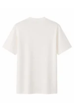 Hermes White Signature Cotton T-Shirt - Image 2