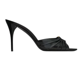 Saint Laurent BABYLONE mules in smooth leather