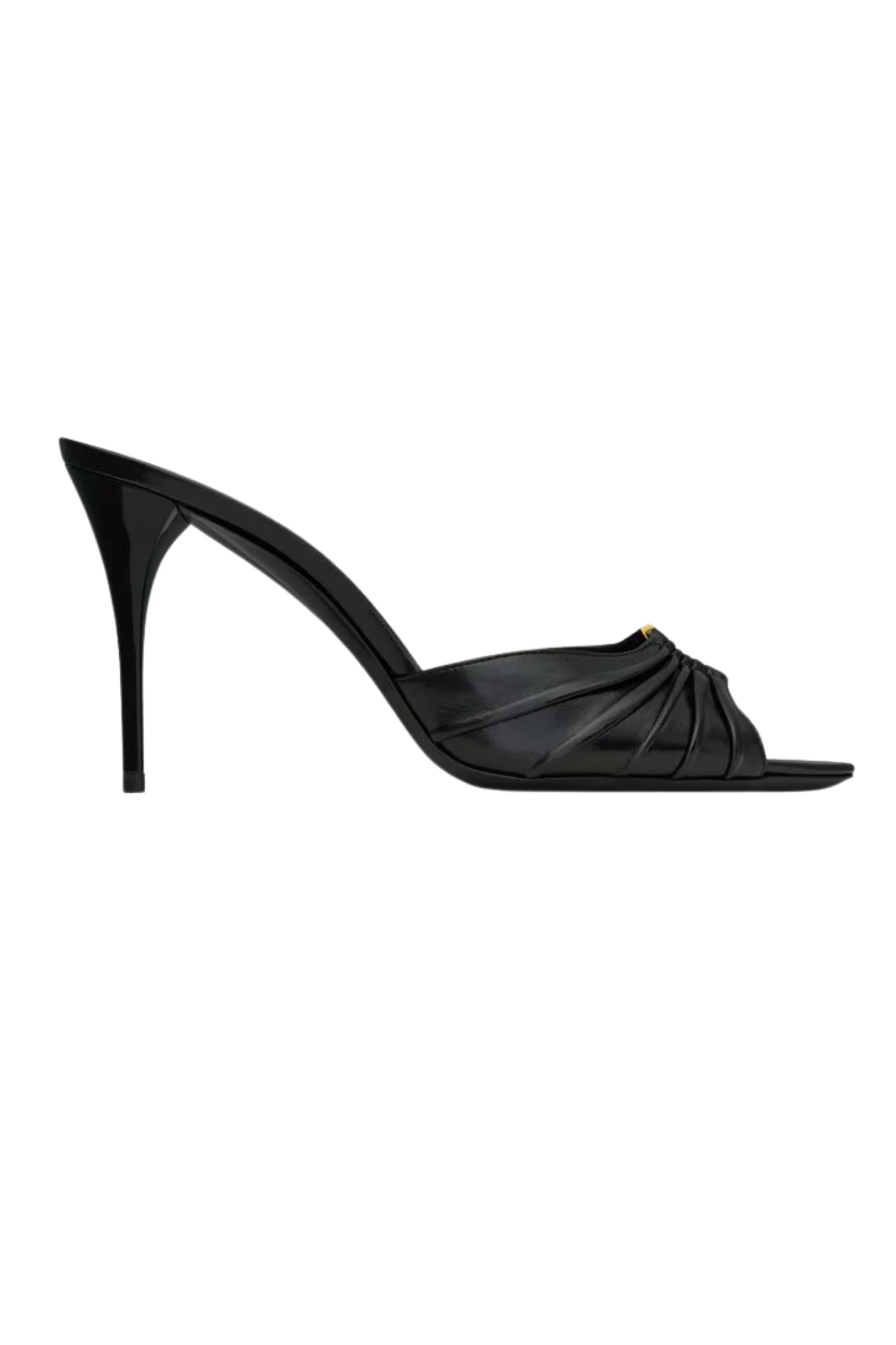 (XXX) 799606AAC4K1000_1 Saint Laurent BABYLONE mules in smooth leather – Bild 1