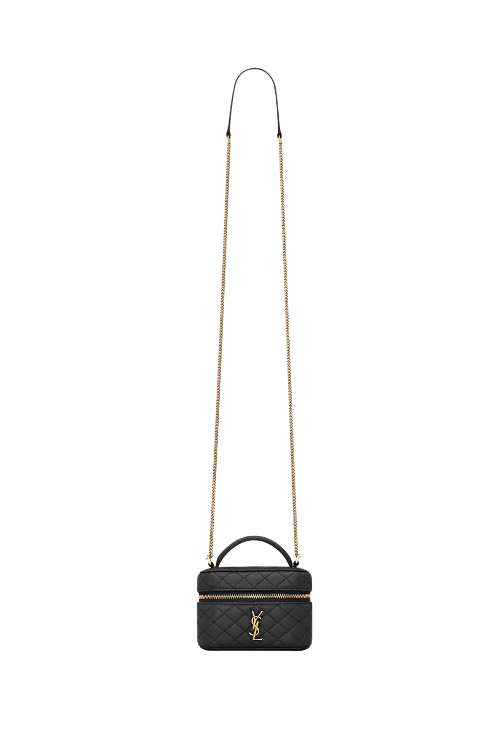 (XXX) 8192851EL071000_1 Saint Laurent GABY MICRO Lambskin Cosmetic Bag – Bild 1