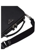 Prada Brique Tasche aus Saffiano-Leder, mittelgroß – Bild 6