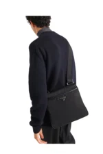 Prada Re-Nylon and Saffiano shoulder bag – Bild 8