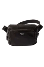 Prada Schultertasche aus Nappaleder mit Gebrauchseffekten