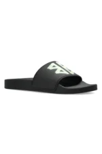 Balenciaga BB Logo Pool Slide Sandals - Image 2