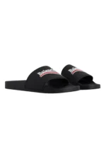 Balenciaga Pool Slide Sandal – Black - Image 2