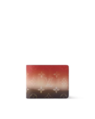Louis Vuitton Slender Wallet Monogram Pigment Orange