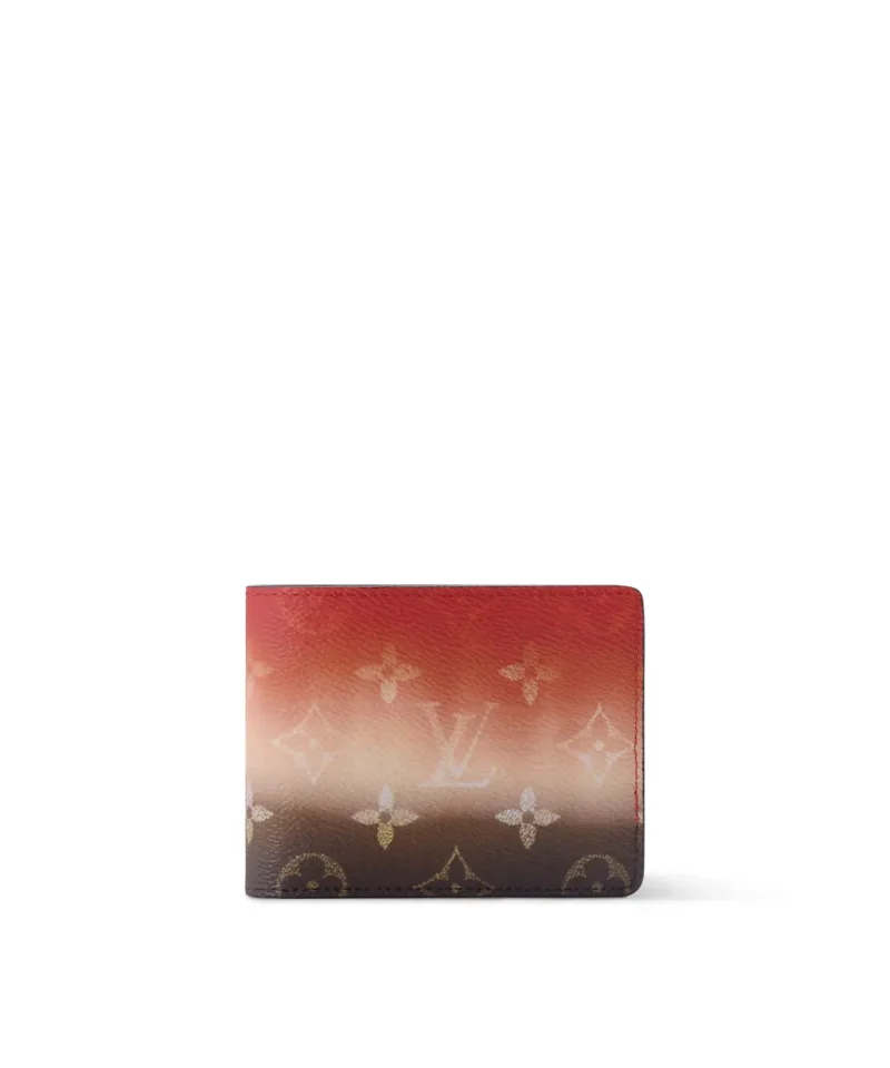Louis Vuitton Slender Wallet Monogram Pigment Orange